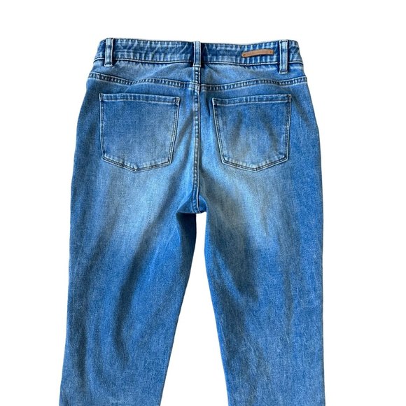 SOFT SURROUNDINGS Mid Rise Straight Leg Jeans Size Small - Picture 4 of 6